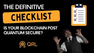 Post Quantum Security- The Definitive Checklist