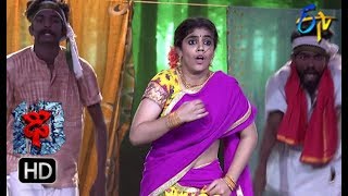 Aqsa Khan Performance | Dhee 10 |  6th June 2018 | ETV Telugu