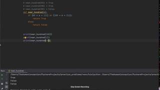 Coding Bat near hundred Python Warmup 1