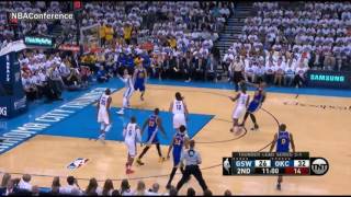 Golden State Warriors vs Oklahoma City Thunder GAME 4 1st HALF HIGHLIGHTS | NBA PLAYOFFS | 5.24.16