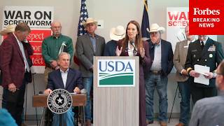 BREAKING NEWS: Brooke Rollins And Greg Abbott Announce War On Screwworm
