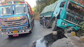 Truck Accident 🚚 🚛 kannad ghat