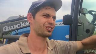 loading the feeder with the landini