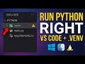 How to Run Python in Visual Studio Code on Windows, MAC & Linux 2026 | Run Python in VS Code