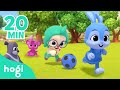 Soccer, Summer, Sports themed Learn Colors & Sing Along | + Compilation | Pinkfong & Hogi