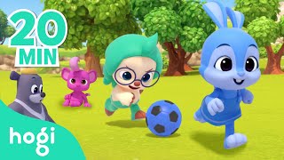Soccer, Summer, Sports themed Learn Colors & Sing Along | + Compilation | Pinkfong & Hogi