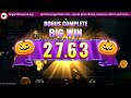 monday slots huge session £680 bonus hunt halloween spooktacular or horror show