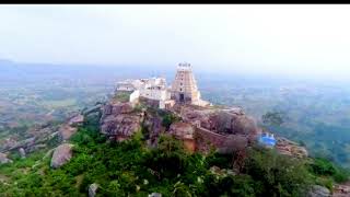 MELUKOTE HILLS DRONE TOP VIEW VIDEO