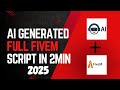 I Let AI Create a Full FiveM Script… and It Actually Worked! | 2025 | FiveM