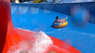 Blue Bowl Water Slide at Aquapark Anaklia