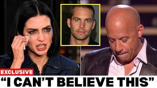 After The Reunion, Paul Walker's Daughter COMPLETELY Exposes Vin Diesel