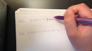 Math 180 1.3 Logical Equivalence