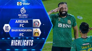 Highlights - Arema FC VS Bhayangkara FC | BRI Liga 1 2022/2023