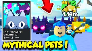 The MYTHICAL PET UPDATE Is HERE In Pet Simulator X And It's AMAZING! (Roblox)