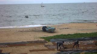 Sri Lanka,ශ්‍රී ලංකා,Ceylon,Negombo Beach Dry Fish Family Business