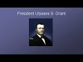 president ulysses s grant biography