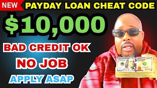 These $10,000 Emergency Payday Loans No Credit Check Instantly Approves Anyone With bad Credit!