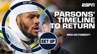 Jeff Darlington on the difference between Micah Parsons' & Patrick Mahomes' recoveries | Get Up
