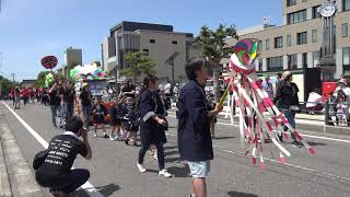 酒田幼稚園さんの山車です～　本祭り　酒田まつり2019　C0017