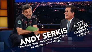 Andy Serkis Becomes Gollum To Read Trump's Tweets