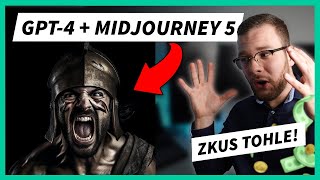 JE TOHLE VŮBEC MOŽNÉ? WOW! Generuj LUXUSNÍ fotky a grafiku díky GPT-4 a Midjourney V5