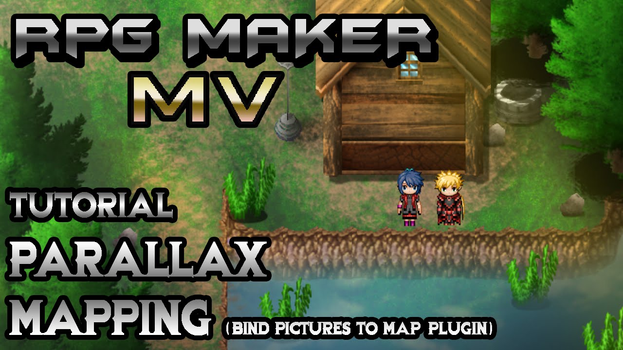 RPG Maker MV Tutorial: Parallax Mapping (BindPicturesToMap Plugin ...