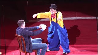Circus. Performance. Clown #11. Ha ha ha. Smile. Bravo !!!
