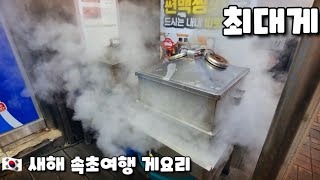 🇰🇷 새해 첫날 다시 찾아온 속초 게 요리집 Best Expensive crab restaurant.