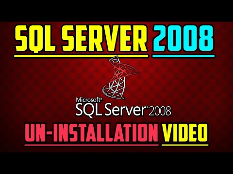 How To Uninstall SQL Server 2008 Completely! How To Uninstall SQL Server 2008 Completely!