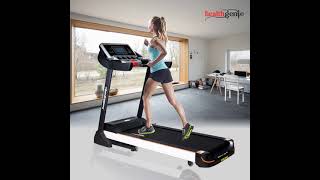 Healthgenie 4612C Commercial Motorized Treadmill For Home, 2.0 Hp Ac Motor