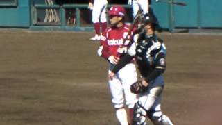 東北楽天ゴールデンイーグルス　＃２７岡島豪郎　打撃