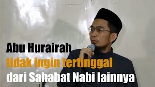 Masya Allah, Ustadz Adi Hidayat meneteskan air mata saat menjelaskan kisah Abu Hurairah