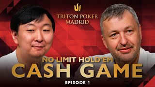 No Limit Hold'em CASH GAME | Episode 1 - Triton Poker Madrid 2022