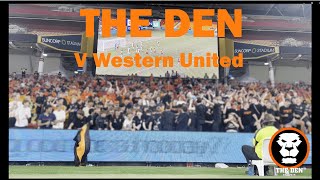 THE DEN | RD19 March & Atmosphere V Western United | 23/02/24