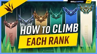 How to CLIMB EACH RANK & ESCAPE YOUR ELO as Jungle - League of Legends