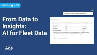 Turn Fleet Data into Answers in Seconds | Geotab Ace