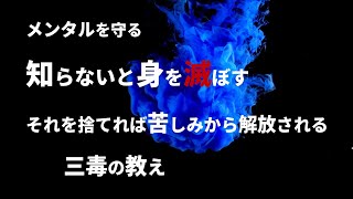 メンタル守る 知らないと身を滅ぼす 苦しみから解放される　三毒の教え