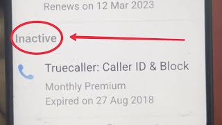 How To Check Google Account Inactive Payment Subscription