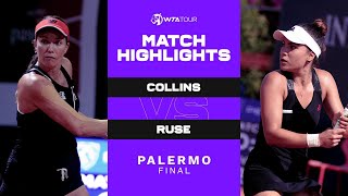 Danielle Collins vs. Elena-Gabriela Ruse | 2021 Palermo Final | WTA Match Highlights