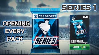 CBS Franchise Hockey - Opening every Series 1 pack!