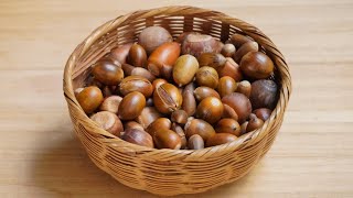 Here are the best ways to eat two types of acorns that can also be eaten raw