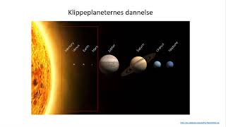 Hvordan blev solsystemet dannet