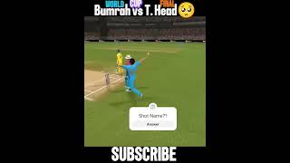 Bumrah vs T. Head🏏🙆🥺 #cricket #rc24 #rc22 #realcricket22 #trending #indvsaus #indvsafglive #ipl #t20