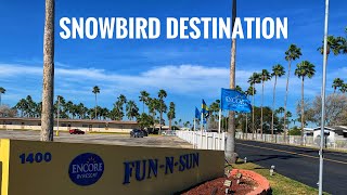 Snowbird Destination - Fun-N-Sun RV Resort in San Benito, TX