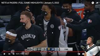 Lance Stephenson vs Kyrie Irving | NETS at PACERS | FULL GAME REACTION | January 5, 2022