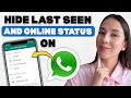 How to Hide Last Seen & Online Status on WhatsApp (Step-by-Step Privacy Guide)