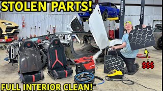 Rebuilding A Wrecked Lamborghini Aventador SV Part 6