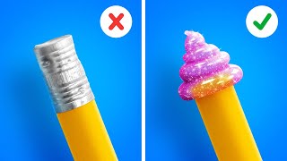 TOP SCHOOL HACKS AND CRAFTS! BACK TO SCHOOL COMPILATION