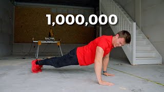 This is What 1,000,000 Push ups (in a row) Look Like