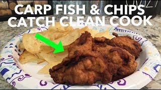 CATCH AND COOK CARP! Making CARP FISH and CHIPS!